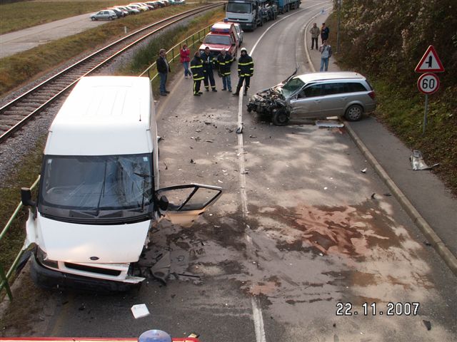 52-Prometna nesreča Podčetrtek 22_11_2007 (2007) — fotografija 1