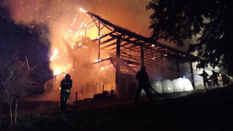 2.5. Pozar gosp. poslopja Partizanska (2018) — fotografija 2