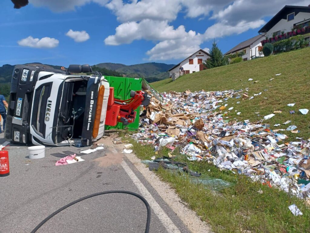 30.8.2022 Prometna nesreča Obvoznica Rogaška Slatina (2022) — fotografija 2