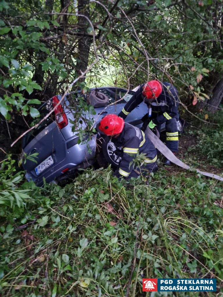 056 Nesreče v cestnem prometu Pristava 14.9.2023 (2023) — fotografija 1