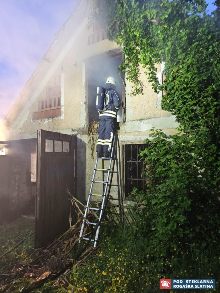 029 požari v nestanovanjskih stavbah Rogaška Slatina 11.5.2023 (2023) — fotografija 2
