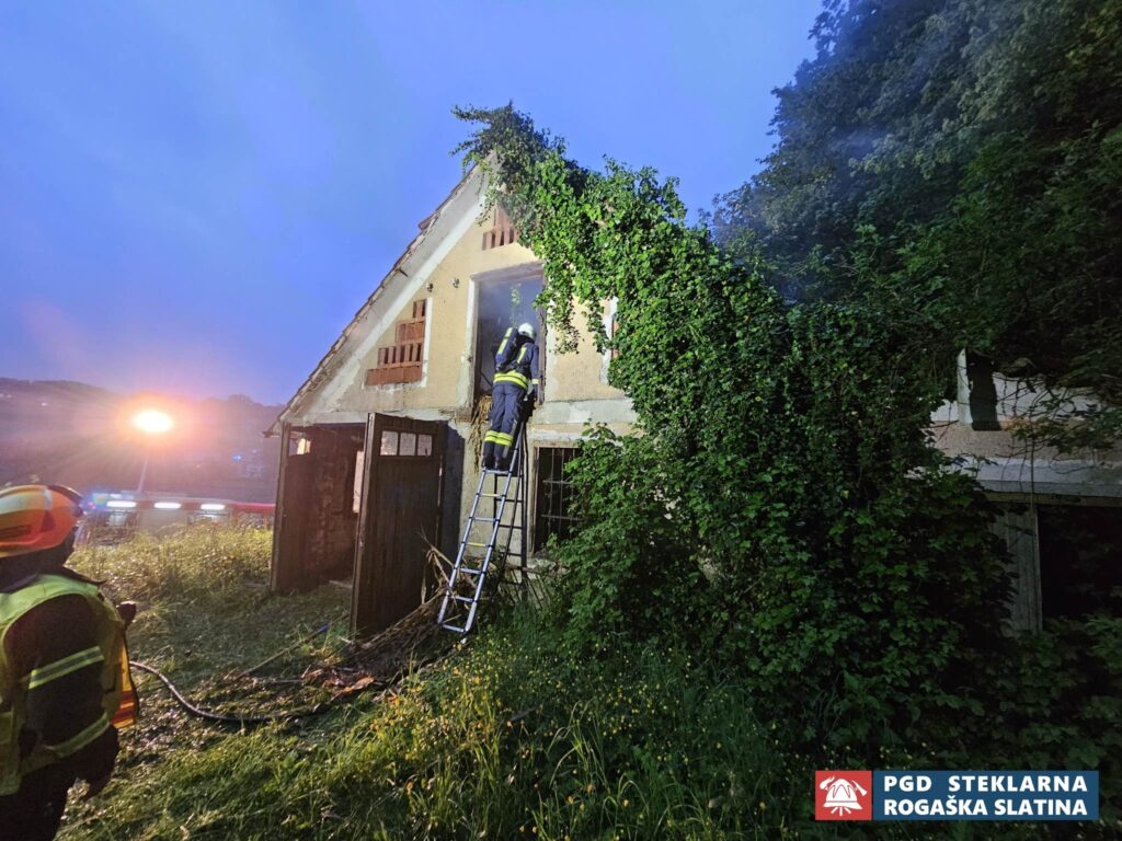 029 požari v nestanovanjskih stavbah Rogaška Slatina 11.5.2023 (2023) — fotografija 3