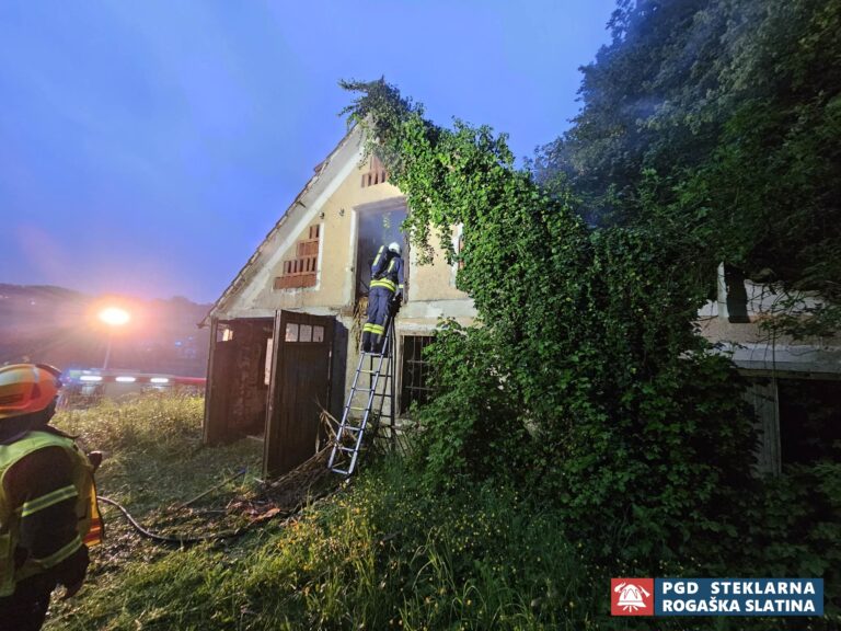 029 požari v nestanovanjskih stavbah Rogaška Slatina 11.5.2023 (2023) — fotografija 3