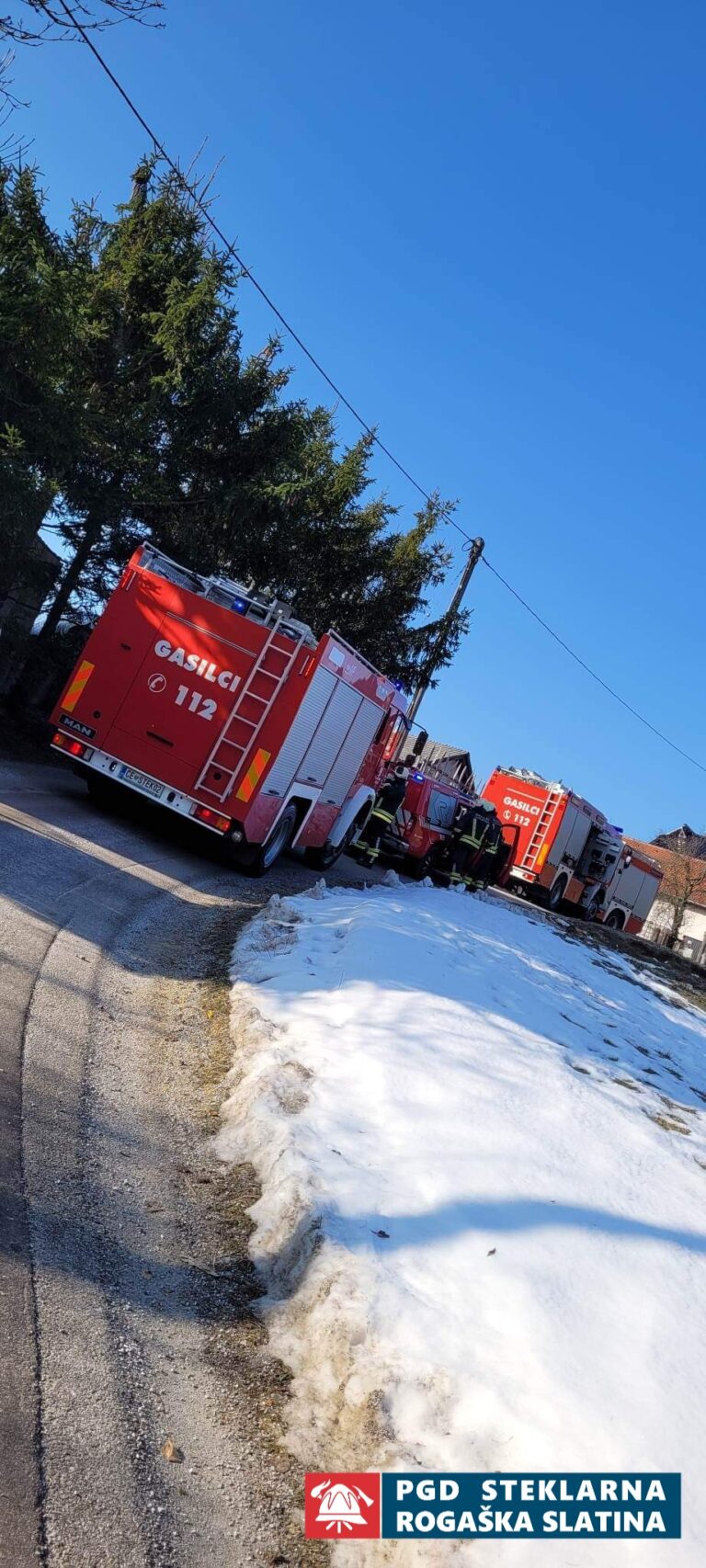 013 Požari v stanovanjskih stavbah Zgornje Negonje 7.2.2023 (2023) — fotografija 1