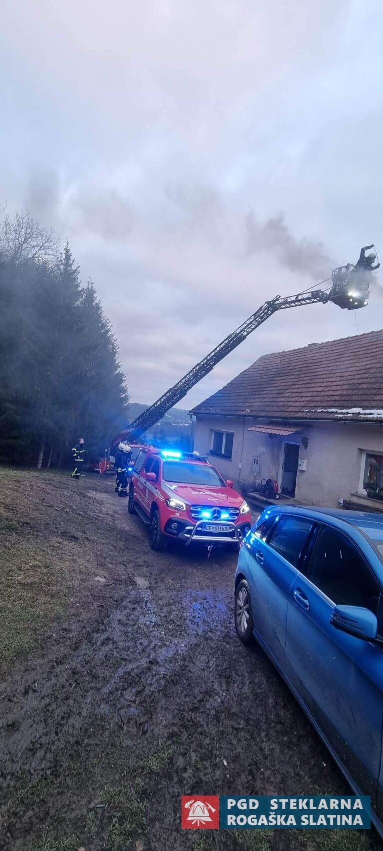 007 Požari v stanovanjskih stavbah Rjavica 29.1.2023 (2023) — fotografija 11