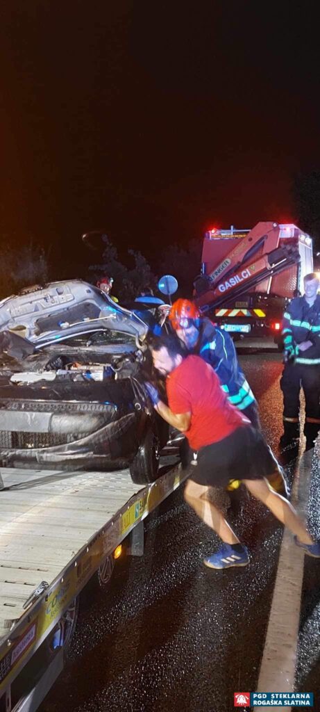 046 Nesreče v cestnem prometu Mestinje 25.7.2023 (2023) — fotografija 1