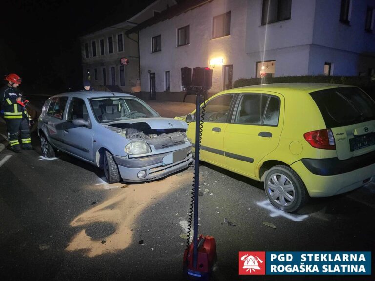 066 Nesreče v cestnem prometu Rogatec 20.12.2023 (2023) — fotografija 1