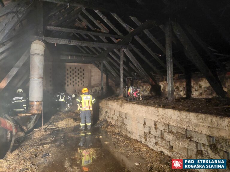038 Požari v nestanovanjskih stavbah Kačji Dol 21.6.2023 (2023) — fotografija 15