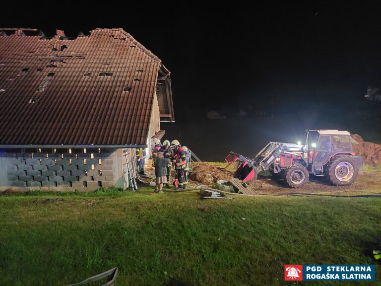 038 Požari v nestanovanjskih stavbah Kačji Dol 21.6.2023 (2023) — fotografija 17