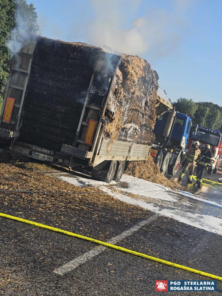 055 Požari na sredstvih cestnega prometa Tlake 2.9.2023 (2023) — fotografija 1