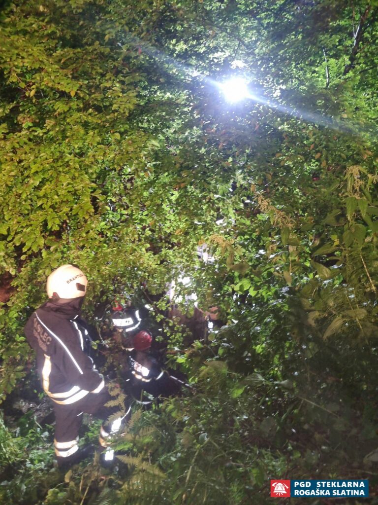036 Nesreče v cestnem prometu Babna gora 9.6.2023 (2023) — fotografija 8