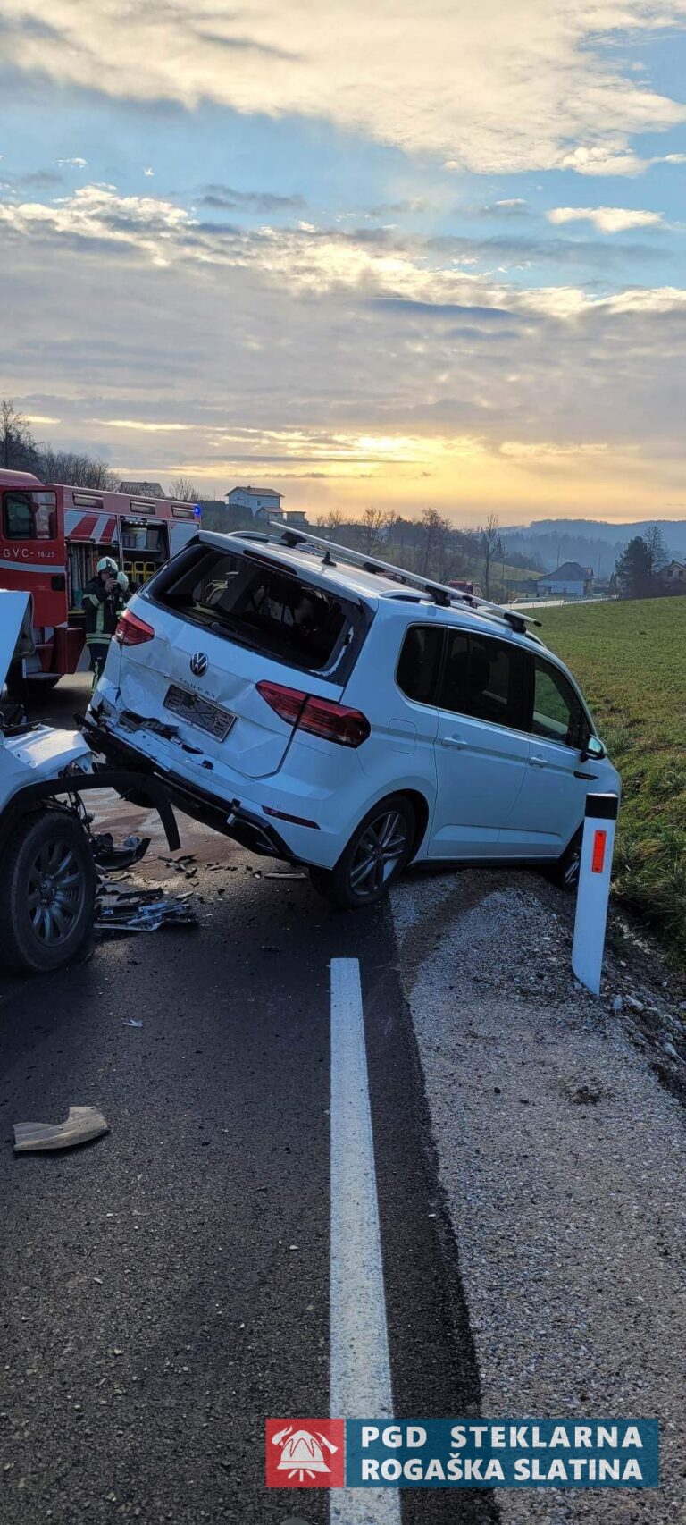 004 Nesreče v cestnem prometu Podplat-Pečica 12.1.2023 (2023) — fotografija 6