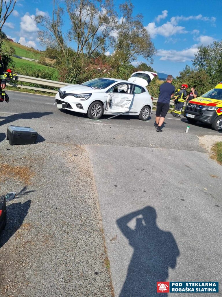 057 Nesreče v cestnem prometu Šmarje pri Jelšah 15.9.2023 (2023) — fotografija 2