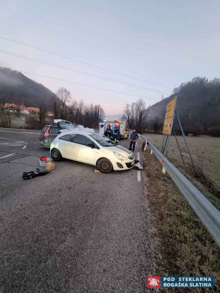 002 Nesreče v cestnem prometu Podsreda 7.1.2023 (2023) — fotografija 3