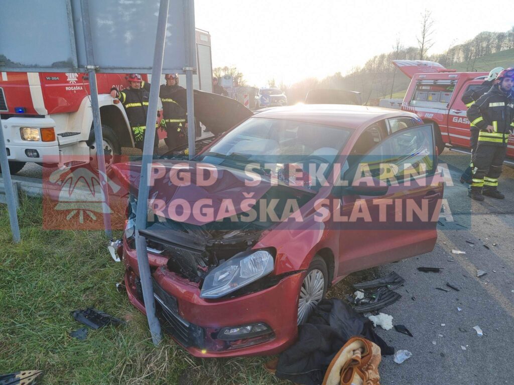 005 Nesreče v cestnem prometu Brezovec pri Rogatcu 12.1.2023 (2023) — fotografija 5