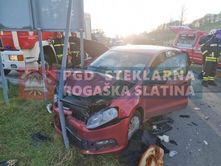 005 Nesreče v cestnem prometu Brezovec pri Rogatcu 12.1.2023 (2023) — fotografija 5