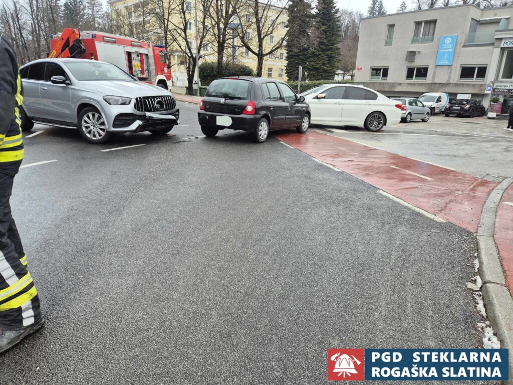 9. Nesreče v cestnem prometu - Rogaška Slatina 14.2.2025 (2025) — fotografija 1