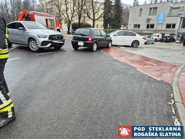 9. Nesreče v cestnem prometu - Rogaška Slatina 14.2.2025 (2025) — fotografija 1