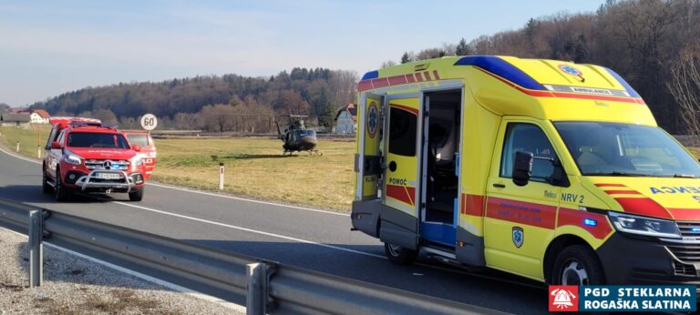 15. Nesreče v cestnem prometu - Mala Pristava 8.3.2025 (2025) — fotografija 4