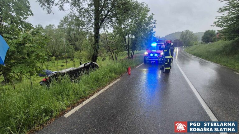 22. Nesreče v cestnem prometu - Rogaška Slatina 26.4.2025 (2025) — fotografija 1