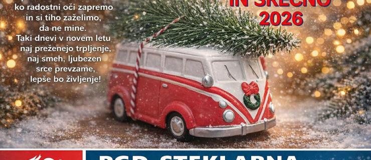 Vesel božič in srečno 2026