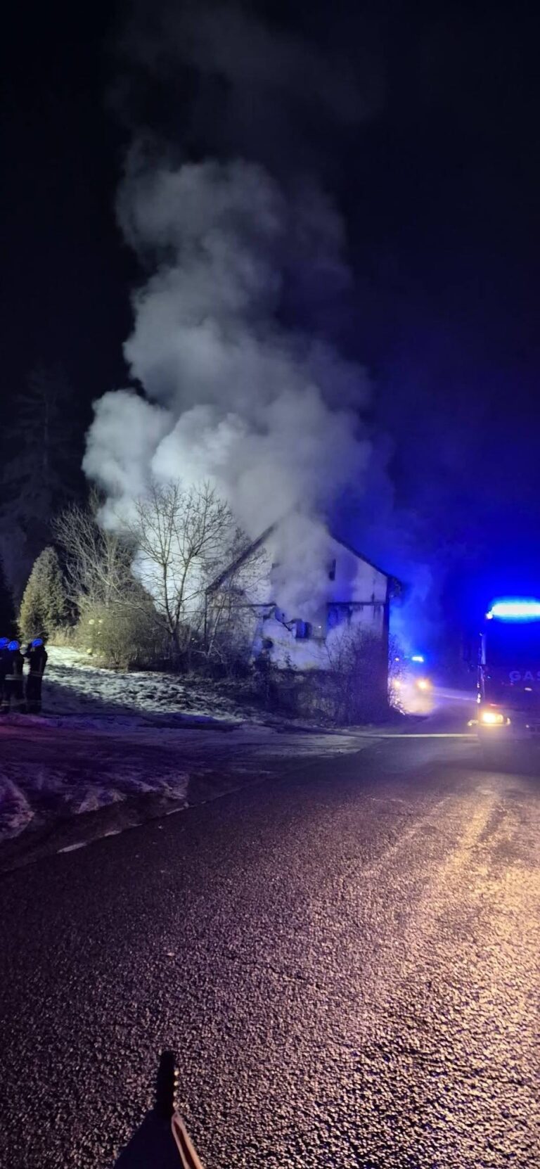 Požar hiše na Sotelski cesti
