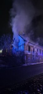 Požar hiše na Sotelski cesti