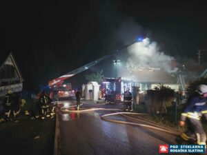 Požar v orglarstvu Škrabl