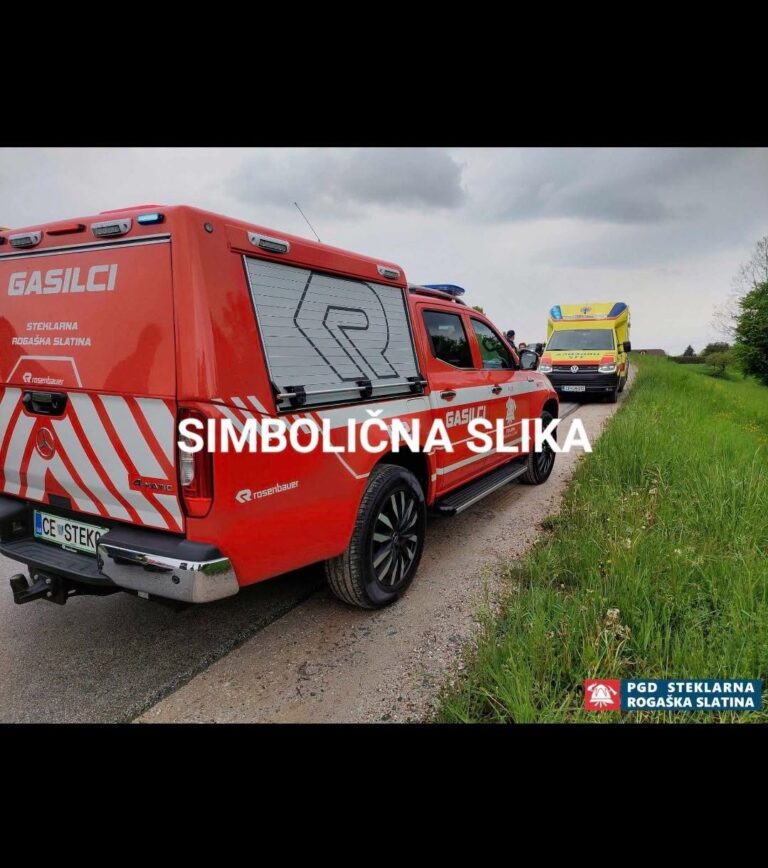 Prometna nesreča v Kamni Gorci