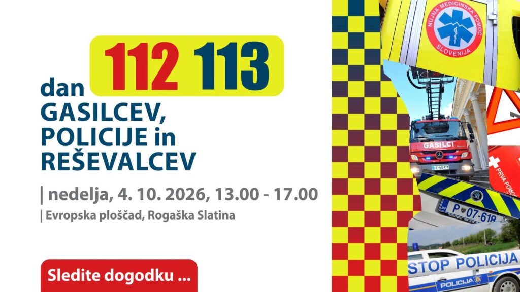 Dan gasilcev, policije in reševalcev 2026