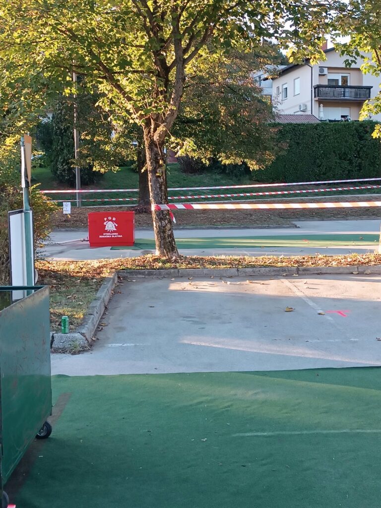 Priprave tekmovališča za Memorial Matevža Haceta, 26. september 2026 – utrinek 2